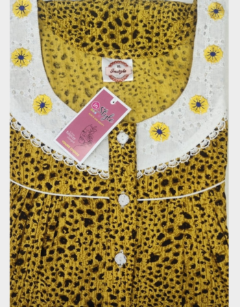 Cotton Embroidery Nighty (COD4)
